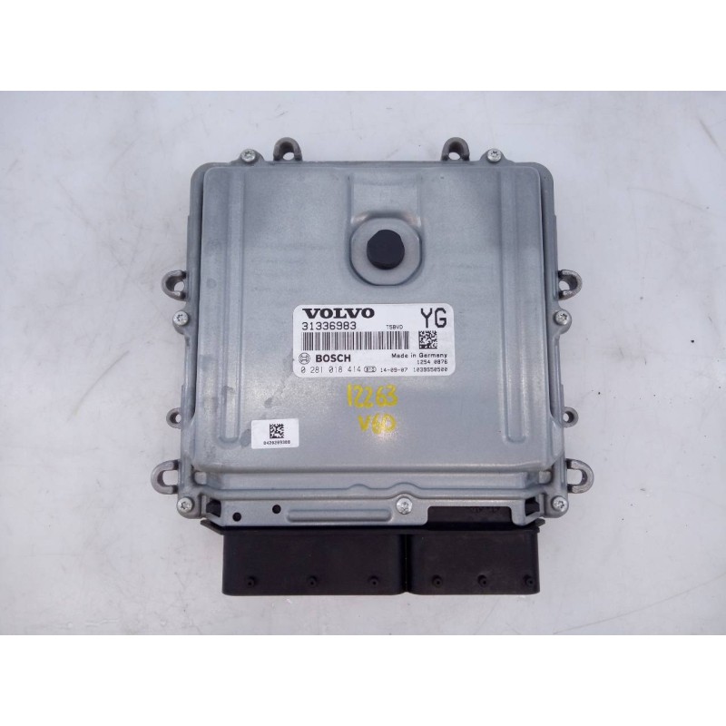 Recambio de centralita motor uce para volvo v60 kombi kinetic referencia OEM IAM 31336983 0281018414 E3-B5-45-4