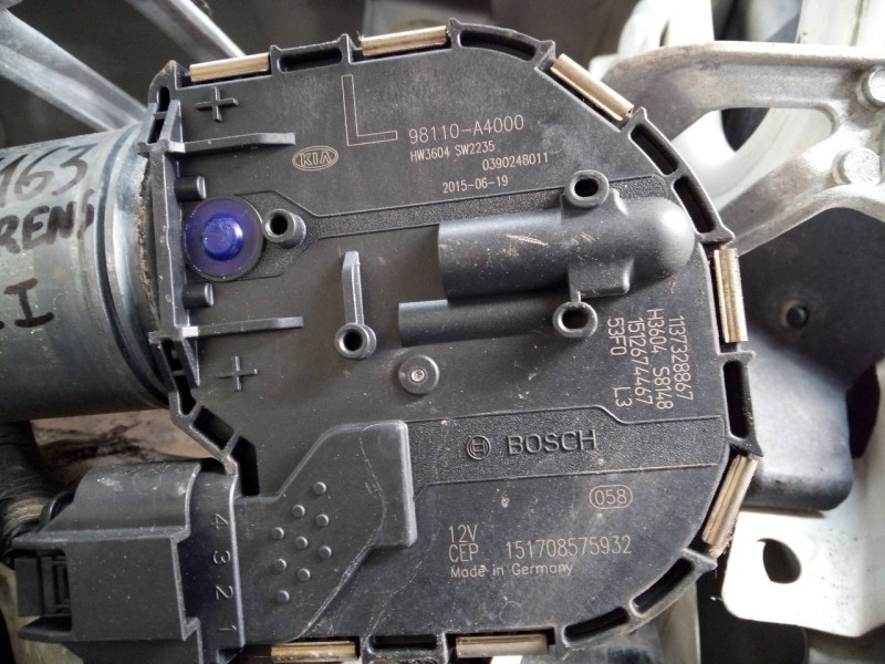 Recambio de motor limpia delantero para kia carens ( ) concept referencia OEM IAM 98110A4000  