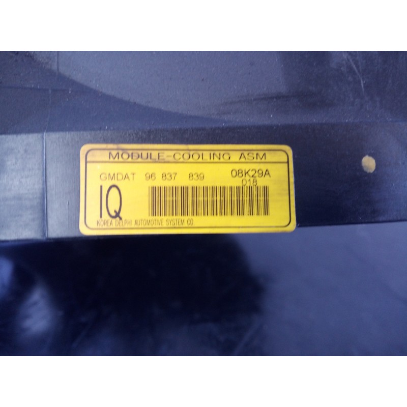 Recambio de electroventilador para chevrolet captiva 2.0 vcdi ls referencia OEM IAM 96837839 08K29A018 P2-A10-2