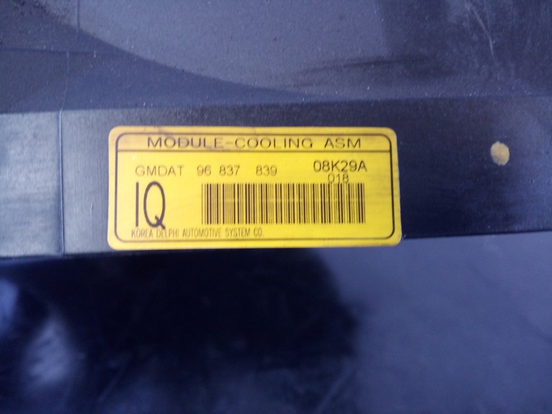 Recambio de electroventilador para chevrolet captiva 2.0 vcdi ls referencia OEM IAM 96837839 08K29A018 P2-A10-2