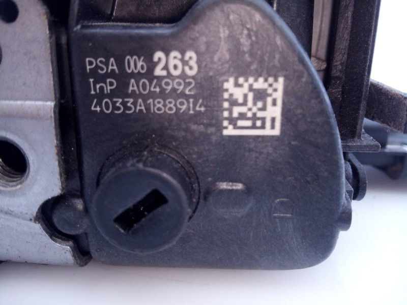 Recambio de cerradura puerta trasera derecha para peugeot 508 allure hybrid4 referencia OEM IAM 4033A188914  E1-A4-8-2
