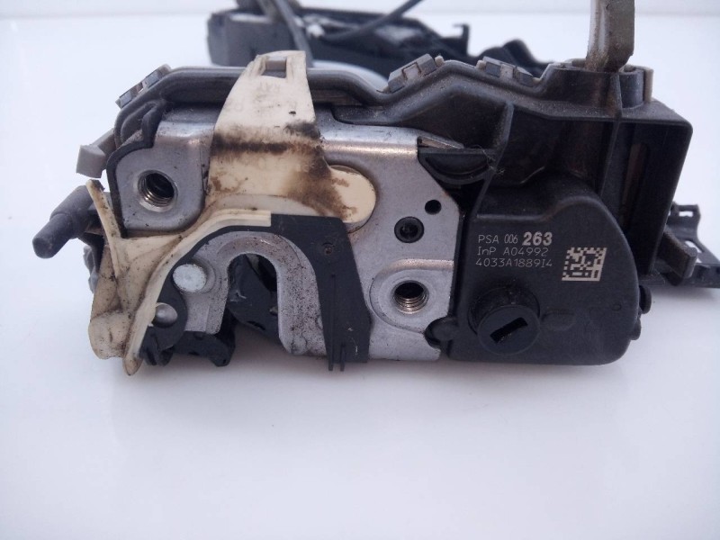 Recambio de cerradura puerta trasera derecha para peugeot 508 allure hybrid4 referencia OEM IAM 4033A188914  E1-A4-8-2