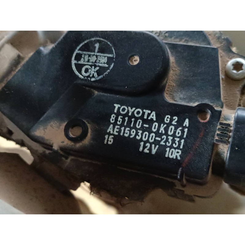 Recambio de motor limpia delantero para toyota hilux (kun) double cab sol referencia OEM IAM 851100K061 AE1593002331 