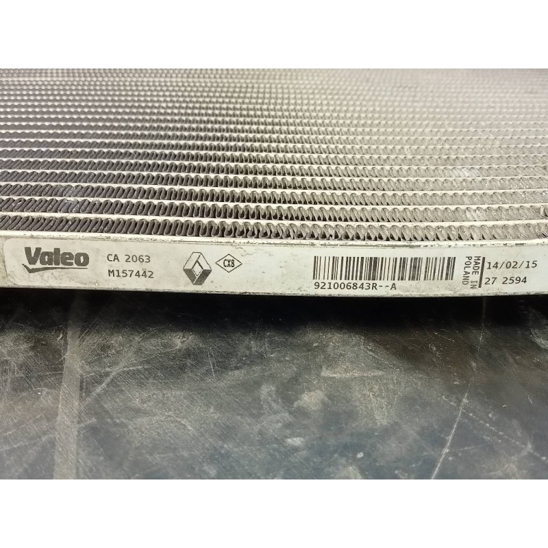 Recambio de condensador / radiador aire acondicionado para dacia sandero stepway referencia OEM IAM 921006843R  P2-A4-9