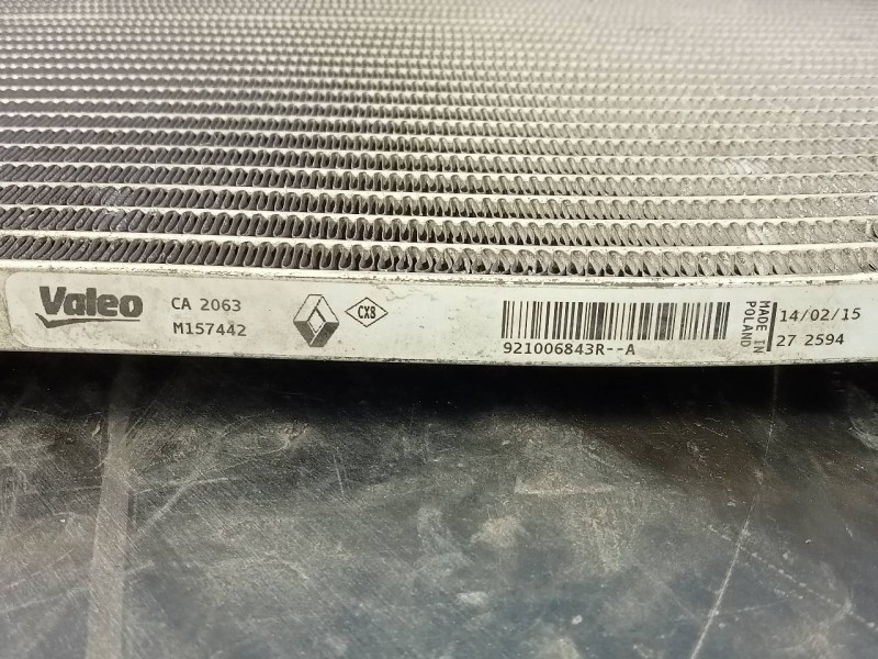 Recambio de condensador / radiador aire acondicionado para dacia sandero stepway referencia OEM IAM 921006843R  P2-A4-9