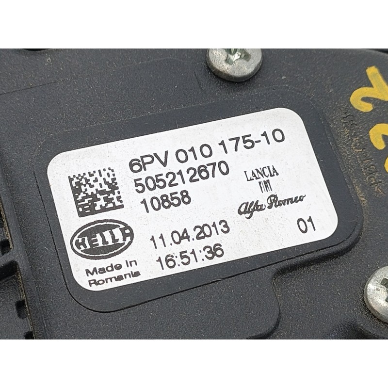 Recambio de pedal acelerador para alfa romeo giulietta (191) distinctive referencia OEM IAM 505212670 6PV01017510 E3-A4-17-4