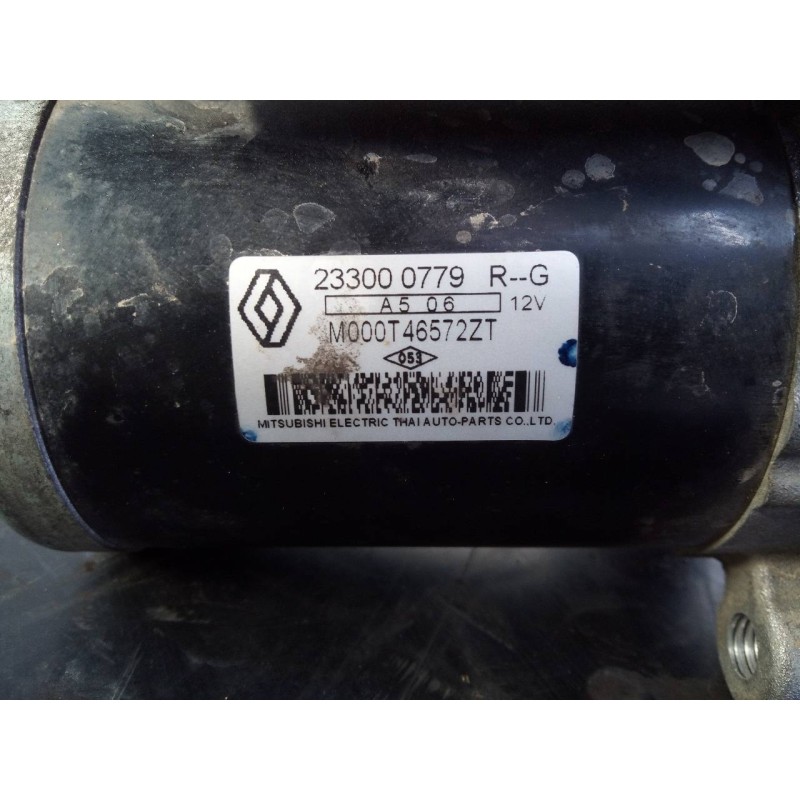 Recambio de motor arranque para dacia sandero stepway referencia OEM IAM 233000779R  P3-B8-12-2