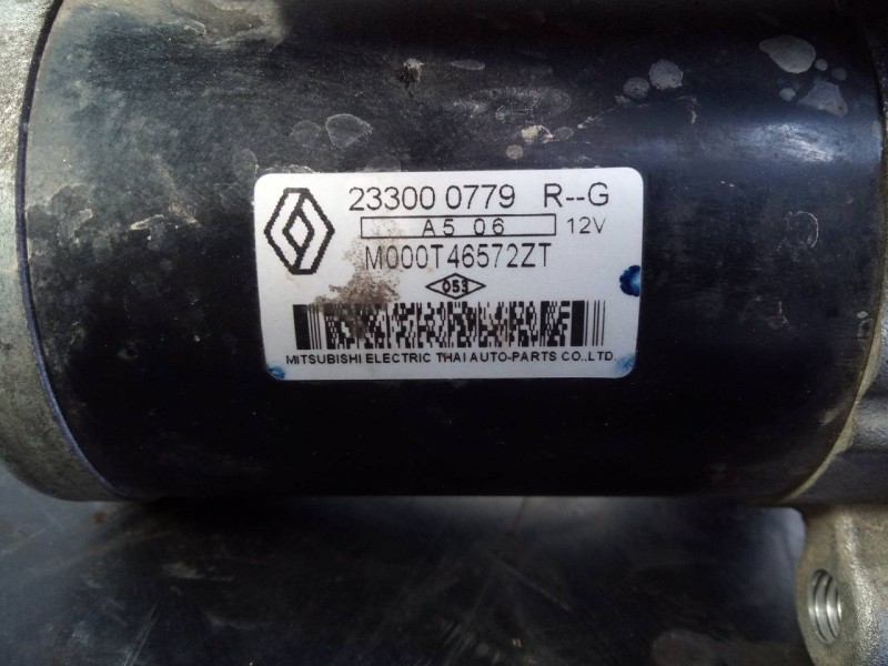 Recambio de motor arranque para dacia sandero stepway referencia OEM IAM 233000779R  P3-B8-12-2
