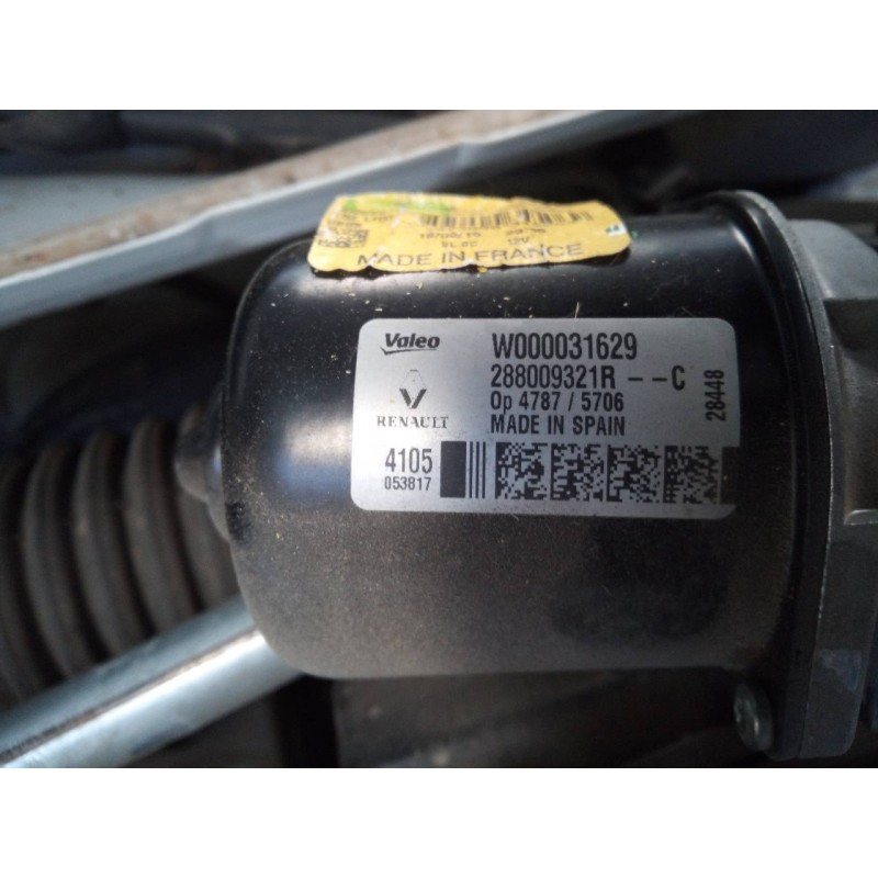 Recambio de motor limpia delantero para dacia sandero stepway referencia OEM IAM 288009321R  