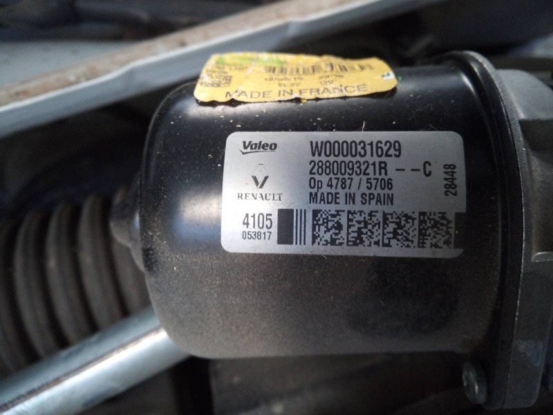 Recambio de motor limpia delantero para dacia sandero stepway referencia OEM IAM 288009321R  