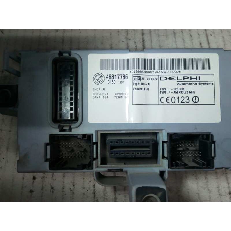 Recambio de modulo electronico para alfa romeo 147 (190) referencia OEM IAM 46817786  E3-A4-8-2