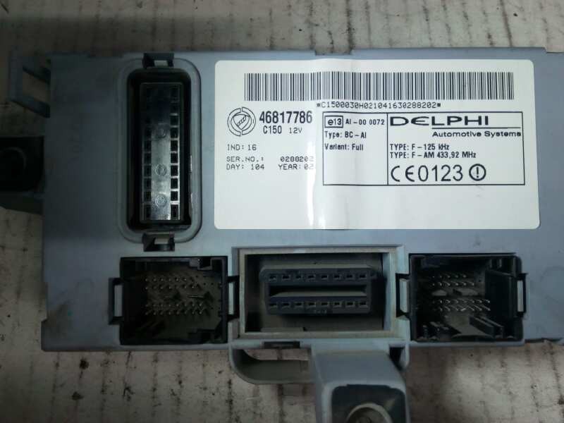 Recambio de modulo electronico para alfa romeo 147 (190) referencia OEM IAM 46817786  E3-A4-8-2