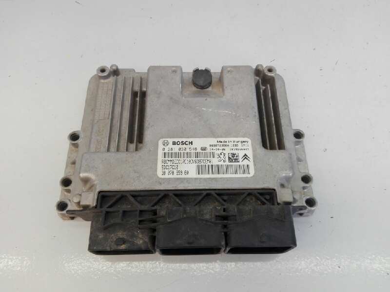 Recambio de centralita motor uce para citroën jumpy hdi 90 27 l1h1 furgón referencia OEM IAM 9807885980 0281030546 E3-B2-31-2