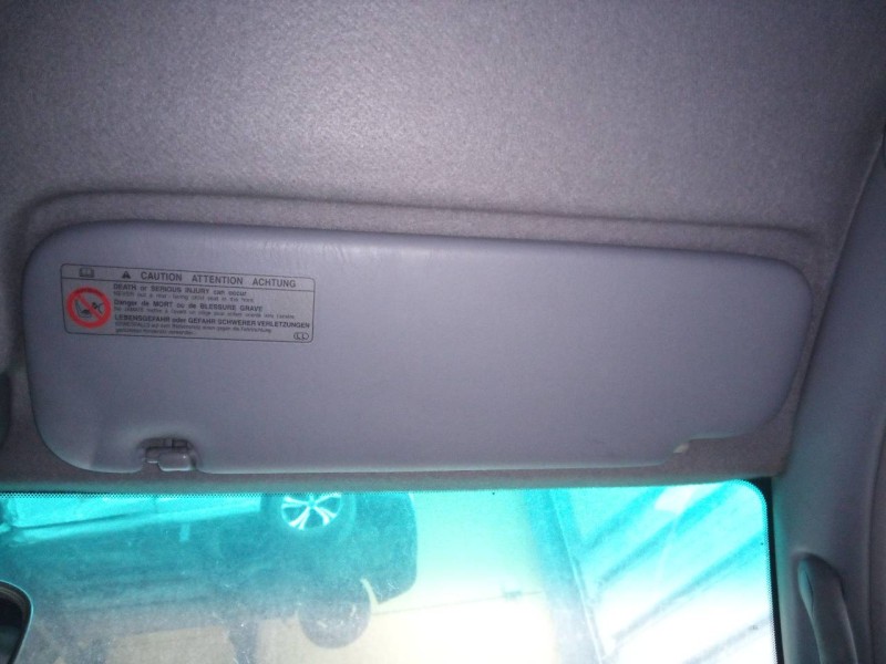 Recambio de parasol derecho para toyota land cruiser (j10) td vx referencia OEM IAM   