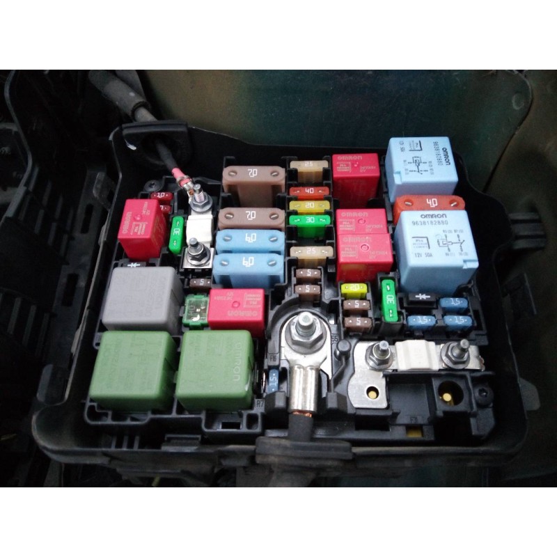 Recambio de caja reles / fusibles para citroën c-elysée exclusive referencia OEM IAM   