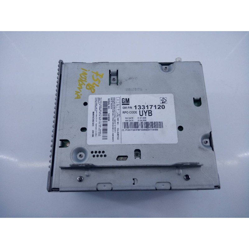 Recambio de sistema audio / radio cd para opel insignia berlina cosmo referencia OEM IAM 13277909 13317120 