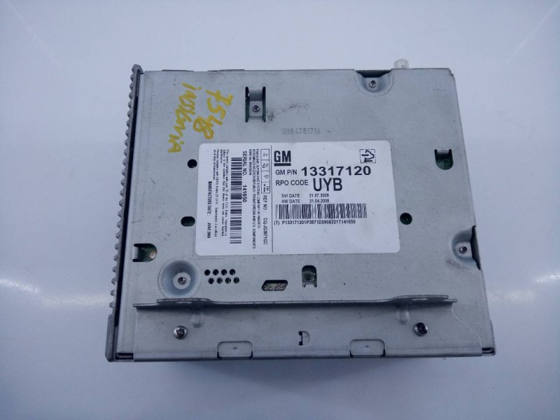 Recambio de sistema audio / radio cd para opel insignia berlina cosmo referencia OEM IAM 13277909 13317120 