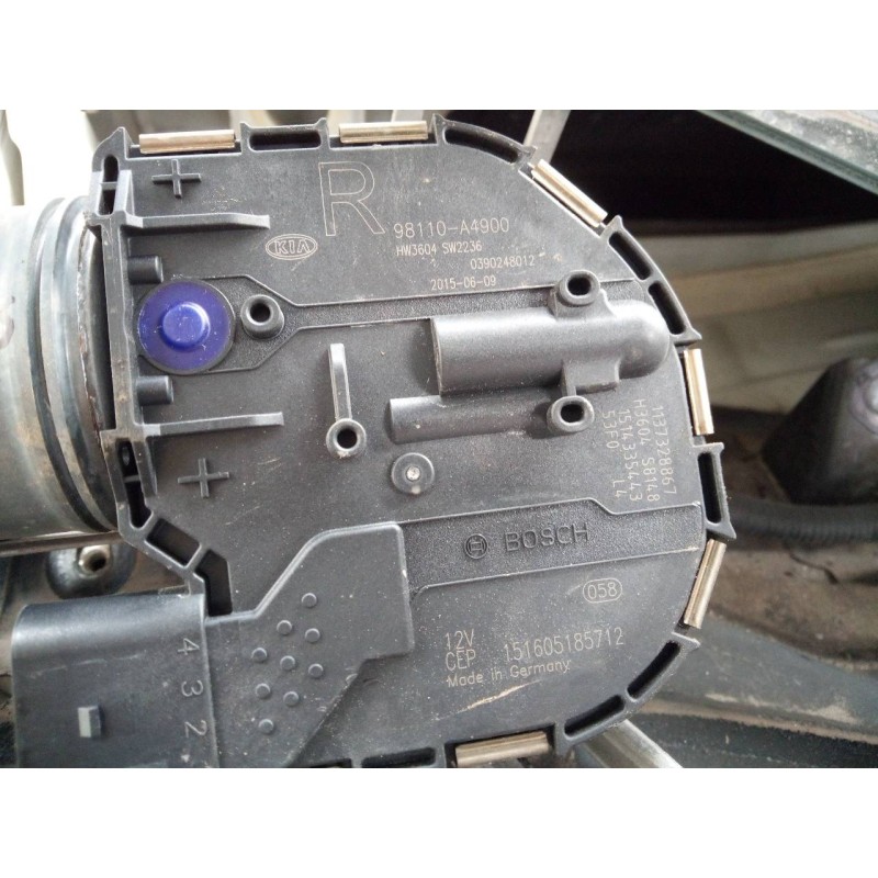 Recambio de motor limpia delantero para kia carens ( ) concept referencia OEM IAM 98110A4900  