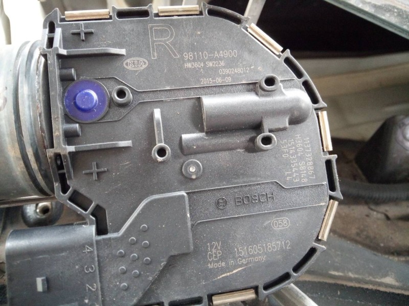 Recambio de motor limpia delantero para kia carens ( ) concept referencia OEM IAM 98110A4900  