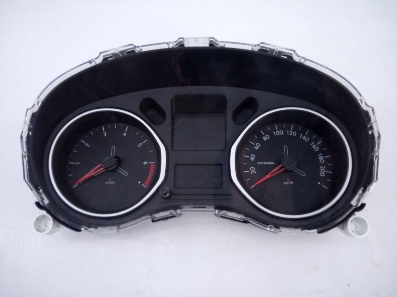 Recambio de cuadro instrumentos para citroën c-elysée exclusive referencia OEM IAM 9824321180  E3-B2-50-4