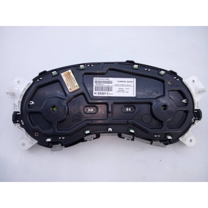 Recambio de cuadro instrumentos para citroën c-elysée exclusive referencia OEM IAM 9824321180  E3-B2-50-4