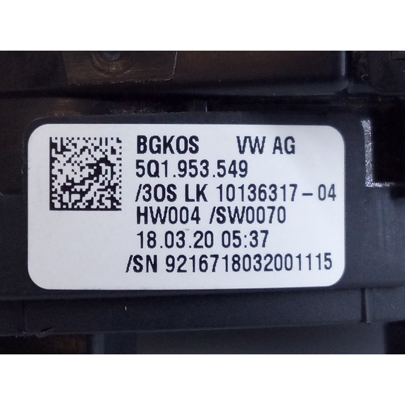 Recambio de anillo airbag para seat tarraco (kn2) fr 4drive referencia OEM IAM   E2-A1-17-1