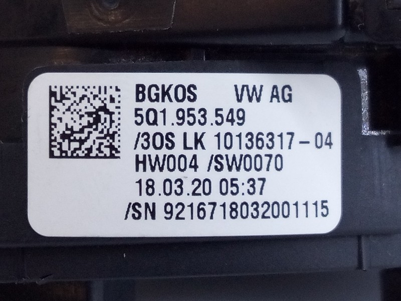 Recambio de anillo airbag para seat tarraco (kn2) fr 4drive referencia OEM IAM   E2-A1-17-1