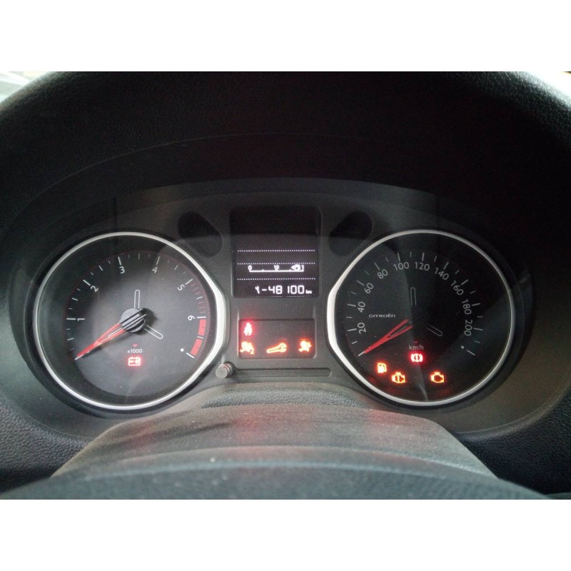 Recambio de cuadro instrumentos para citroën c-elysée exclusive referencia OEM IAM 9824321180  E3-B2-50-4