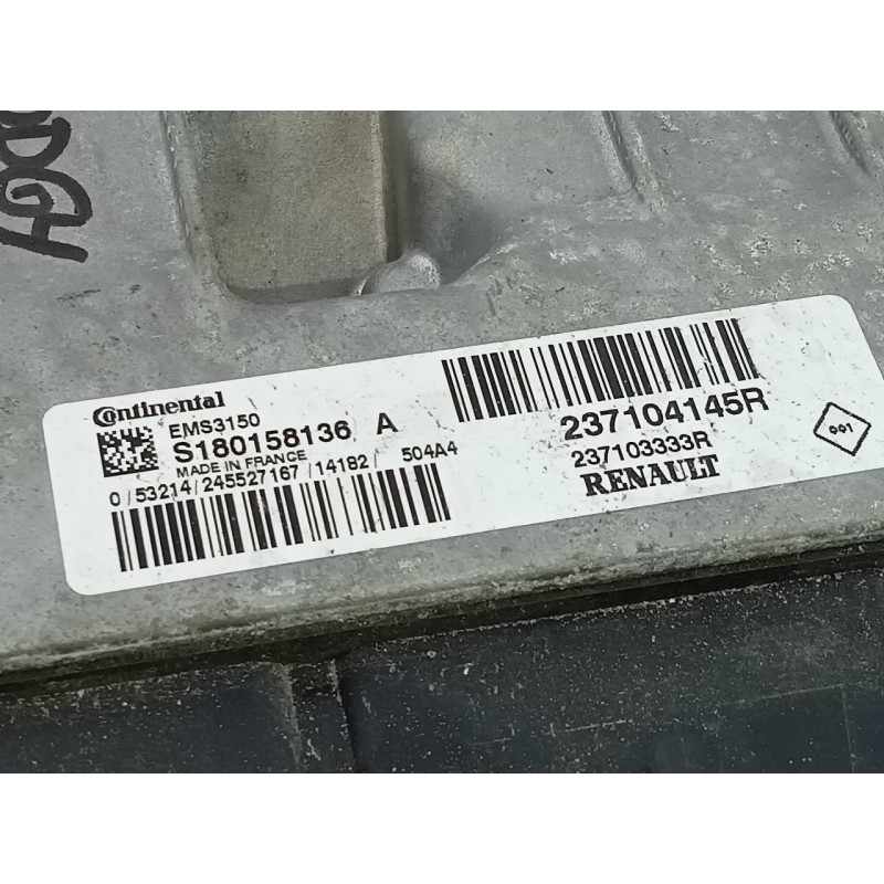 Recambio de centralita motor uce para dacia lodgy ambiance referencia OEM IAM 237104145R  E2-A1-13-3