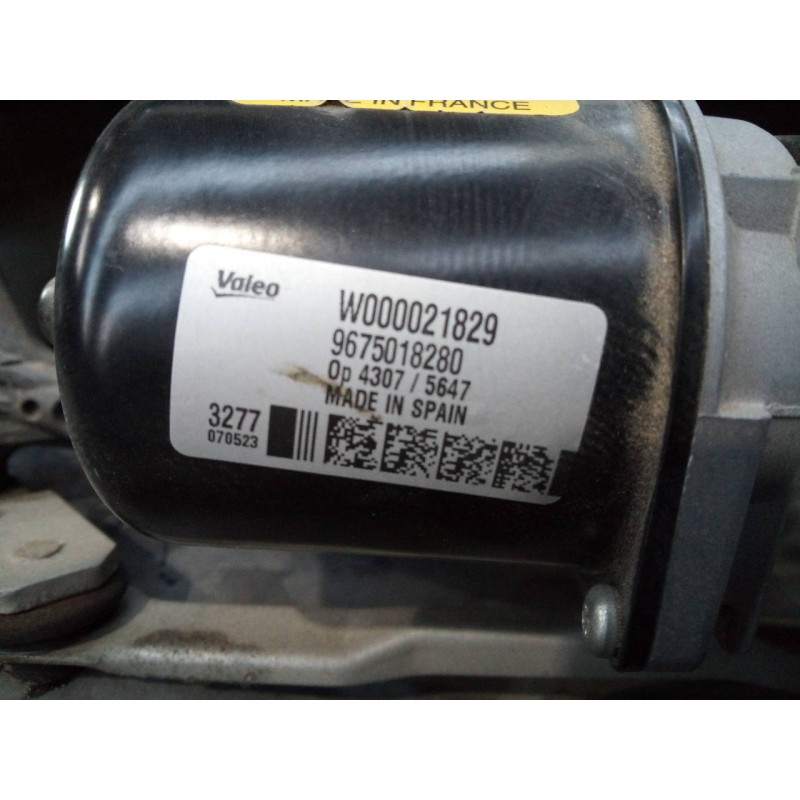 Recambio de motor limpia delantero para citroën c-elysée exclusive referencia OEM IAM 9675018280  