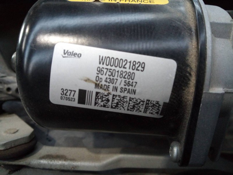 Recambio de motor limpia delantero para citroën c-elysée exclusive referencia OEM IAM 9675018280  