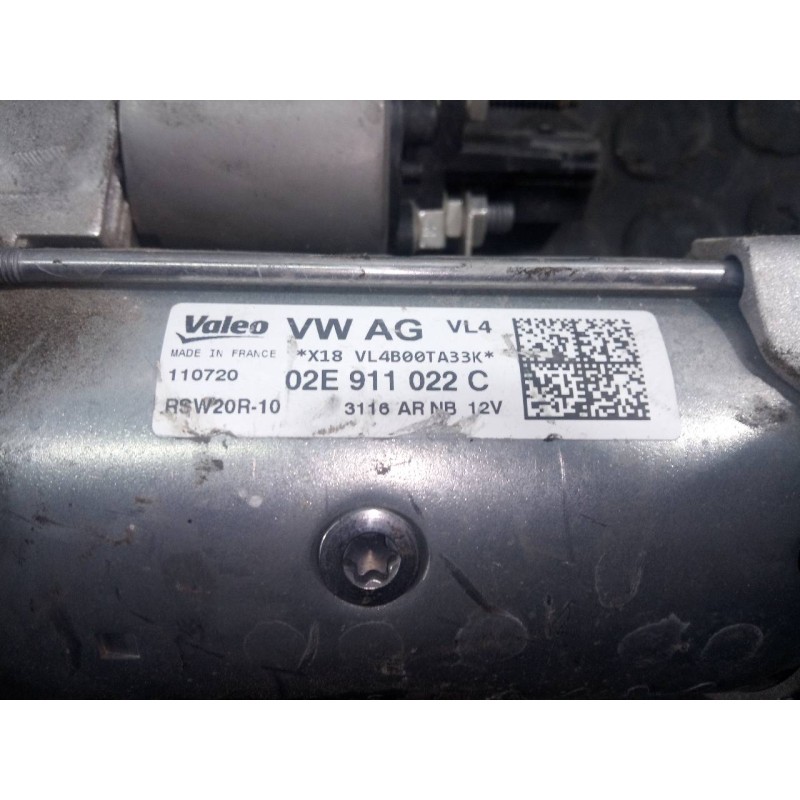 Recambio de motor arranque para seat tarraco (kn2) fr 4drive referencia OEM IAM 02E911022C  P3-A7-4-2