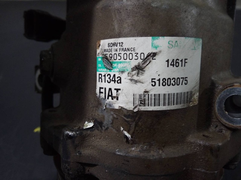 Recambio de compresor aire acondicionado para fiat fiorino sx familiar referencia OEM IAM 51803075  P3-B3-18-3