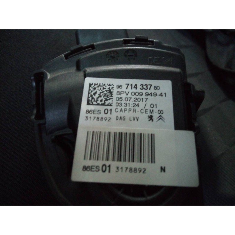 Recambio de pedal acelerador para citroën c-elysée exclusive referencia OEM IAM 9671433780 6PV00994941 