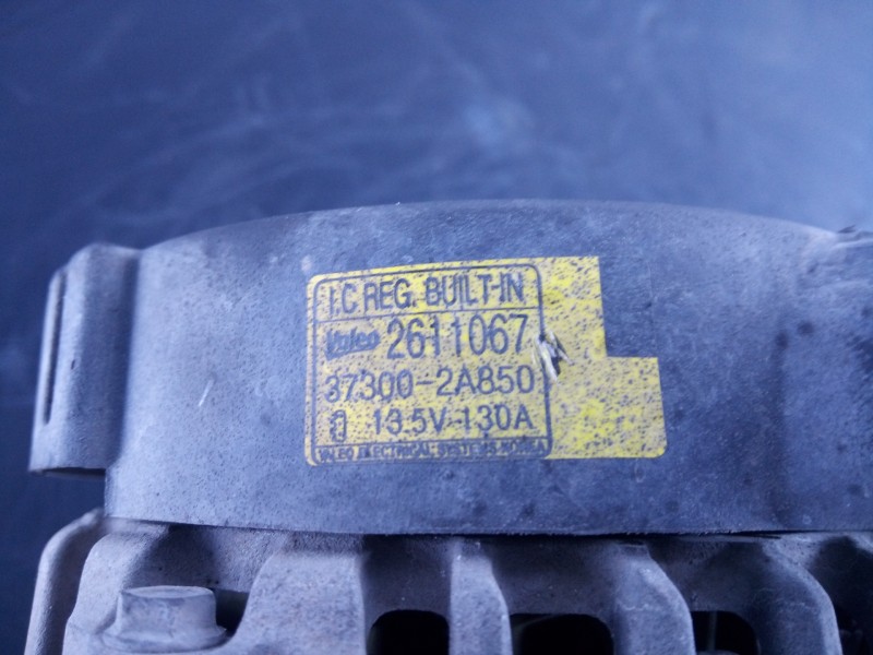 Recambio de alternador para hyundai ix35 classic 2wd referencia OEM IAM 373002A850 2611067 P3-A4-20-2