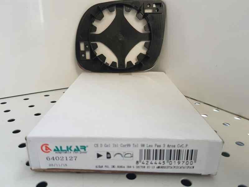 Recambio de cristal retrovisor derecho para seat ibiza (6k1) referencia OEM IAM 6402127 NUEVO T2-4-A1-3