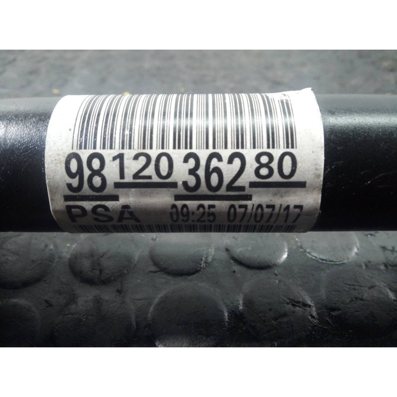 Recambio de transmision delantera izquierda para citroën c-elysée exclusive referencia OEM IAM 9812036280  P1-B6-33