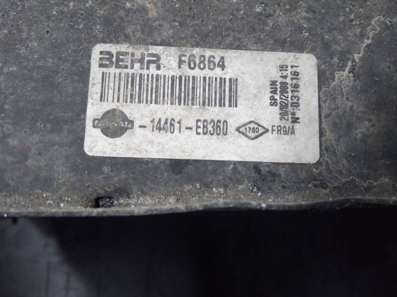 Recambio de intercooler para nissan navara pick-up (d40m) double cab le 4x4 referencia OEM IAM F6864 14461EB360 P2-A11-8