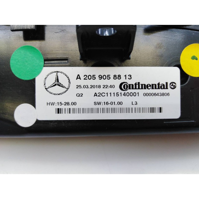 Recambio de mando climatizador para mercedes-benz clase glc coupe (bm 253)(6.2016) glc 220 d 4matic (253.305) referencia OEM IAM