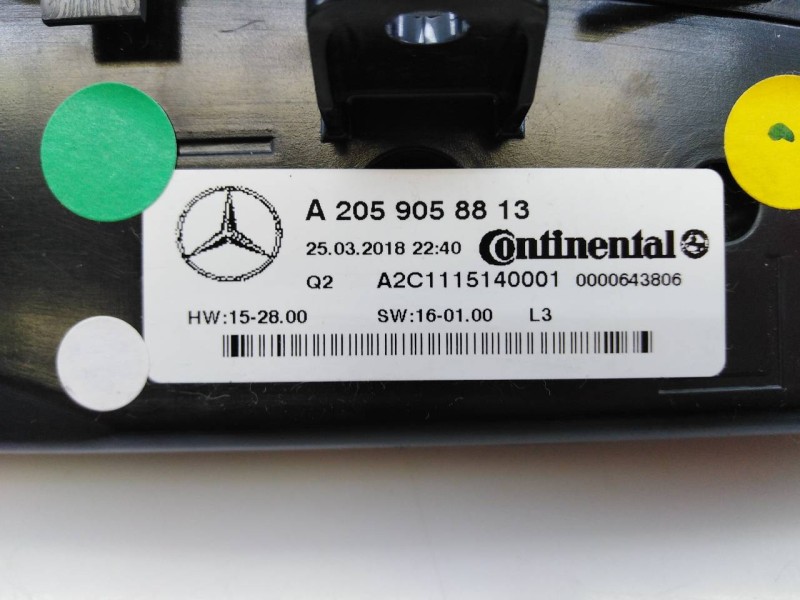 Recambio de mando climatizador para mercedes-benz clase glc coupe (bm 253)(6.2016) glc 220 d 4matic (253.305) referencia OEM IAM