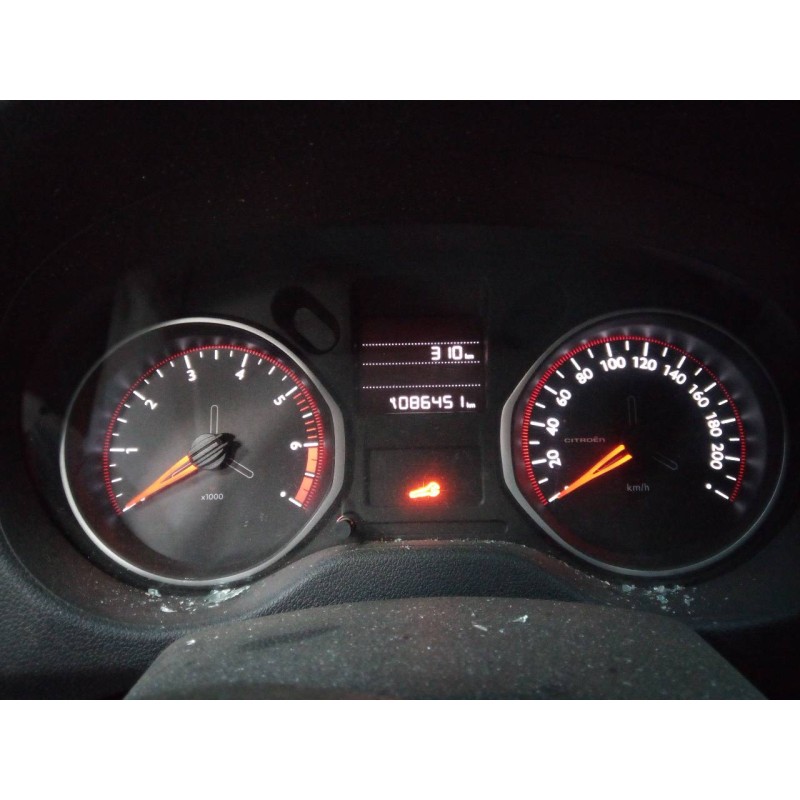 Recambio de cuadro instrumentos para citroën c-elysée origins referencia OEM IAM 9625558680  E3-B2-50-4