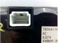 Recambio de mando climatizador para mitsubishi outlander (cw0) challenge 4wd referencia OEM IAM 7820A115XC  E3-A2-13-1 2