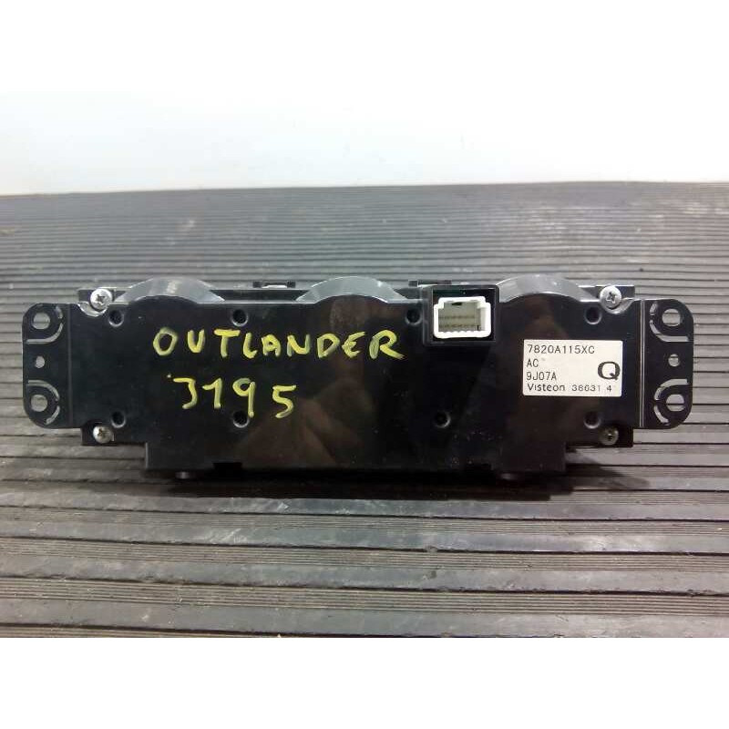 Recambio de mando climatizador para mitsubishi outlander (cw0) challenge 4wd referencia OEM IAM 7820A115XC  E3-A2-13-1