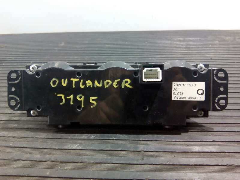Recambio de mando climatizador para mitsubishi outlander (cw0) challenge 4wd referencia OEM IAM 7820A115XC  E3-A2-13-1