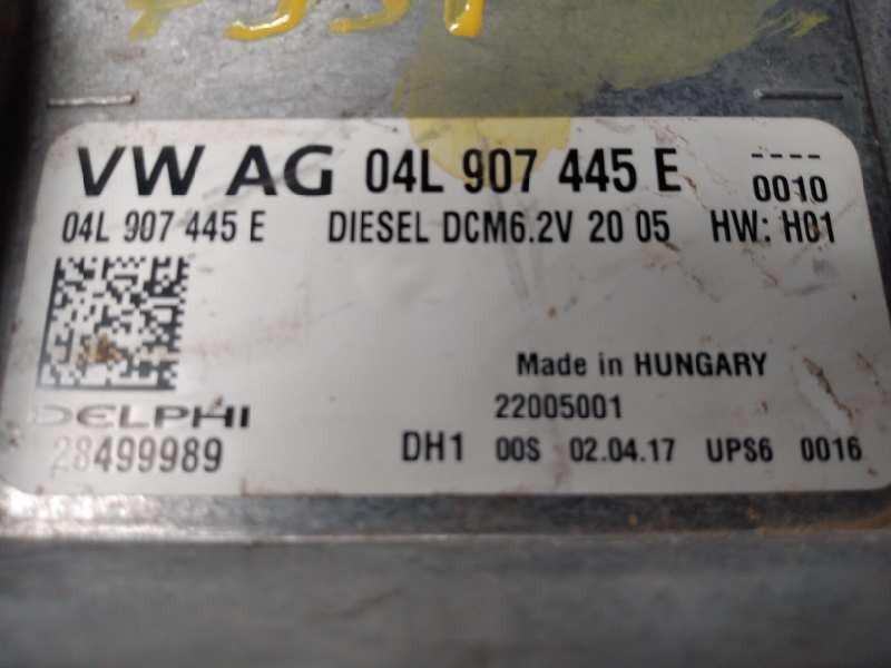 Recambio de centralita motor uce para seat leon (5f1) style referencia OEM IAM 04L907445E 28499989 