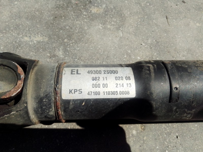Recambio de transmision central para hyundai ix35 style awd referencia OEM IAM 493002S000  P1-A1-70