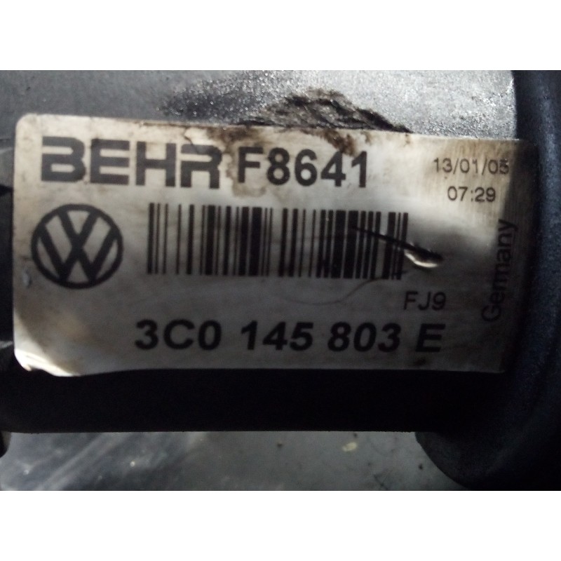 Recambio de intercooler para volkswagen passat berlina (3c2) 2.0 tdi referencia OEM IAM 3C0145803E  P2-A11-14