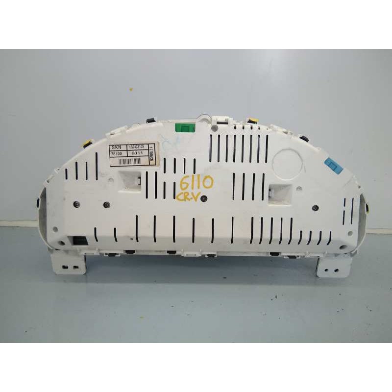 Recambio de cuadro instrumentos para honda cr-v (rd8) es referencia OEM IAM HR0333105 1056229311 E2-A2-48-1