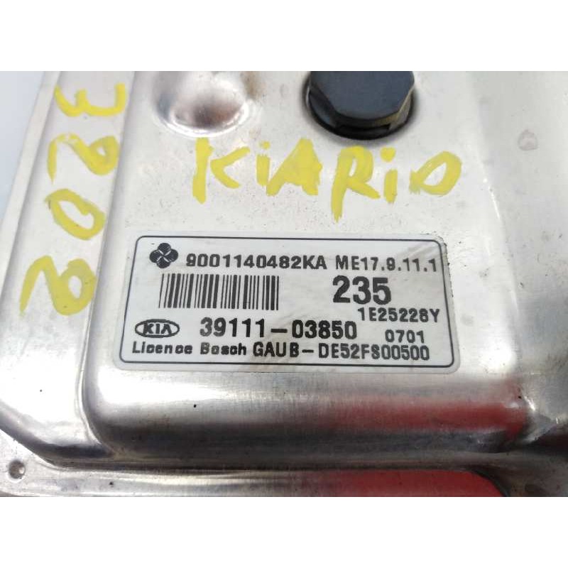 Recambio de centralita motor uce para kia rio basic referencia OEM IAM 391103850 9001140482KA E3-A3-24-1