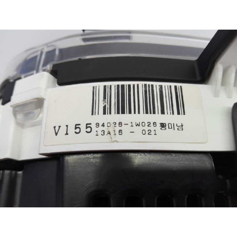 Recambio de cuadro instrumentos para kia rio basic referencia OEM IAM 940261W026  E2-B5-9-2